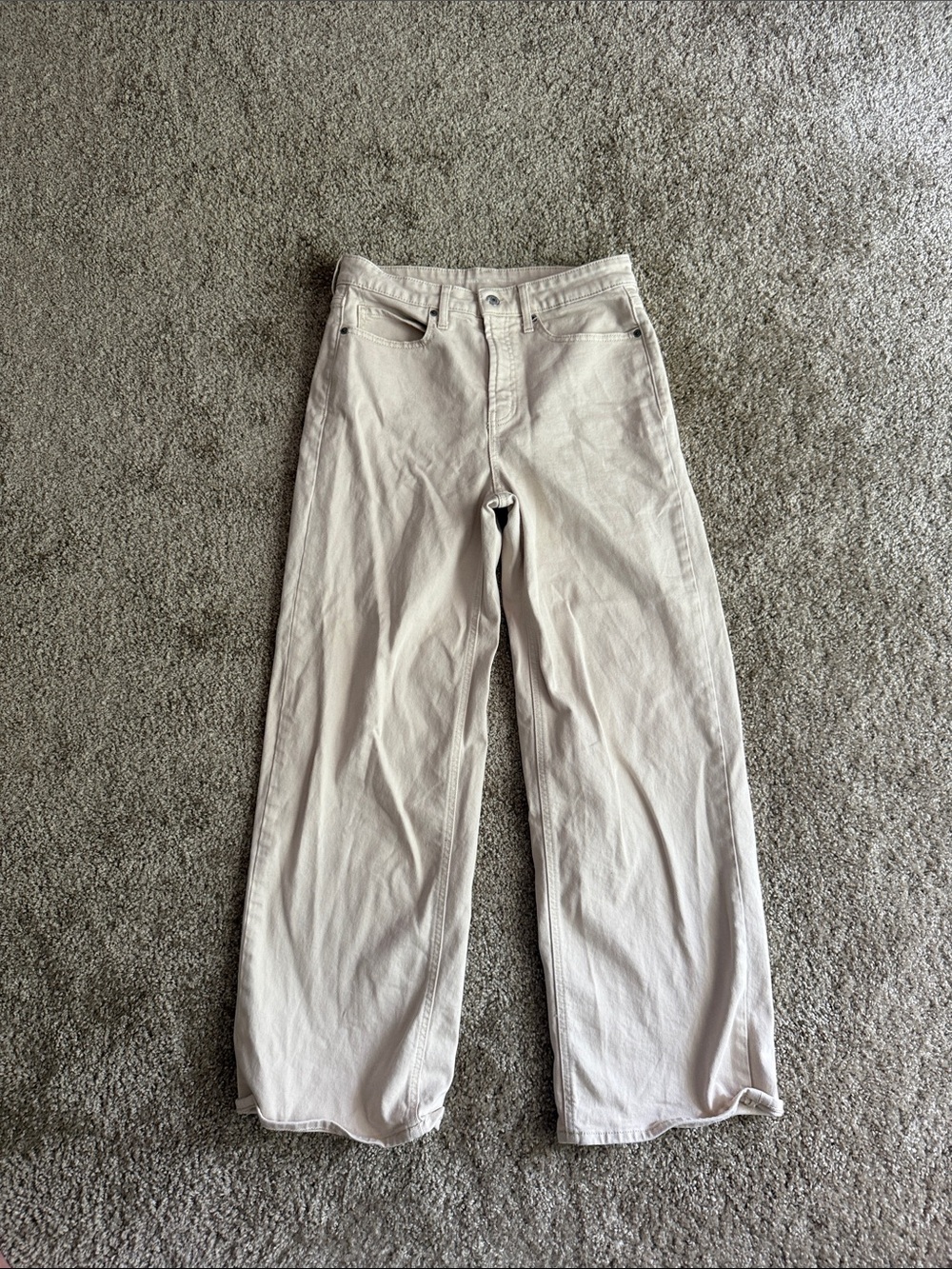 Old Navy Straight Leg Women’s Khaki Jeans